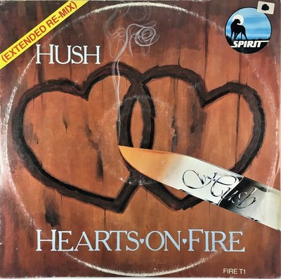 Hush (10) - Hearts On Fire, 12'', (Vinyl)