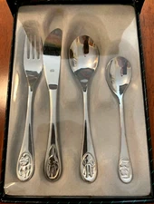 BSF Kinder Besteck Child's / Baby First 4 Piece Flatware Utensil Cutlery Set