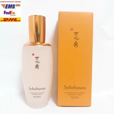 Sulwhasoo Concentrated Ginseng Renewing Water Toner 4.23oz Firming Anti aging - Bild 1 von 4