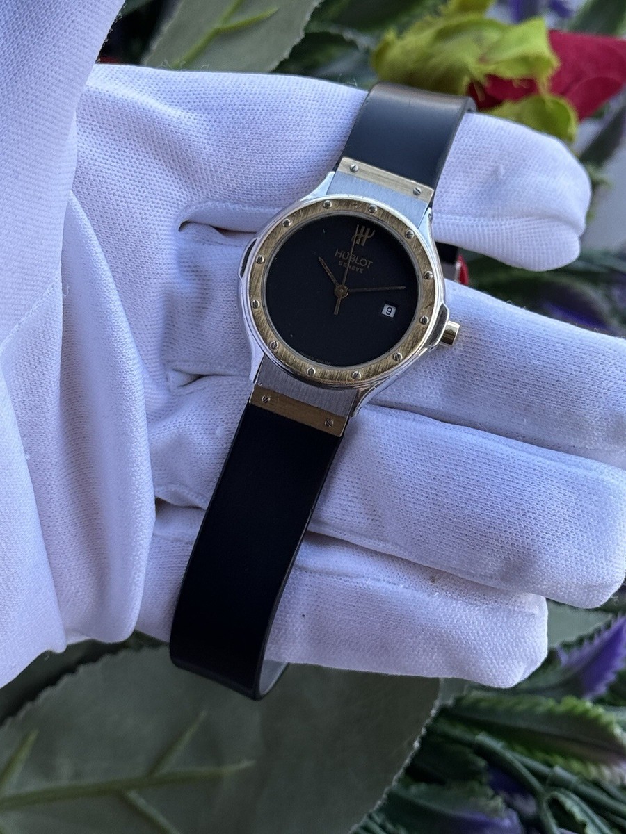 Hublot MDM Geneve Classic Quartz Lady Gold 18k & Steel Swiss Made
