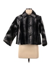 Dsquared2 Women Black Coat 42 Italian