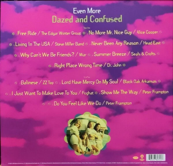 EVEN MORE DAZED & CONFUSED - SOUNDTRACK - LP - (RSD) - SMOKY PURPLE VINYL - NEW! - Image 4 of 4