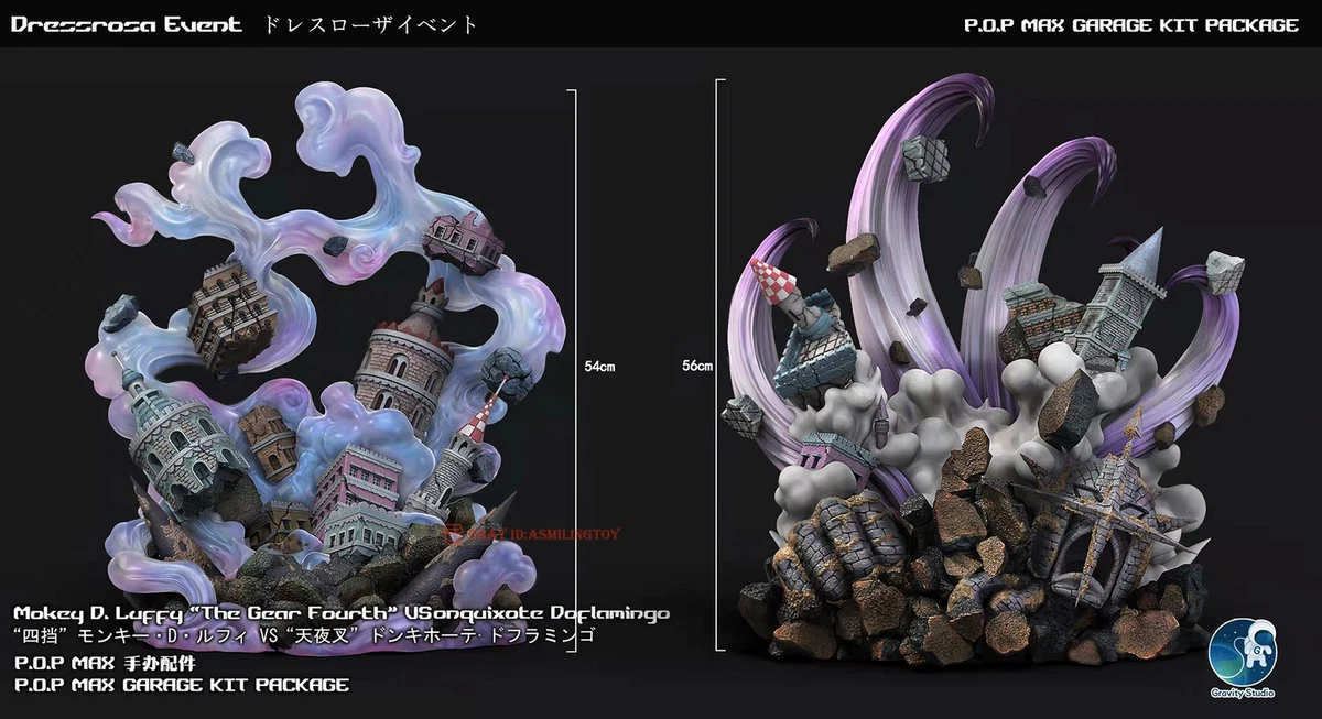 POPMAX Donquixote Doflamingo One Piece Base Resin Painted Platform