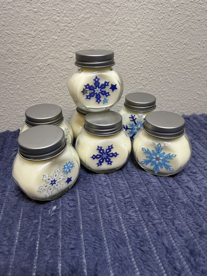Homemade Candle Cinnamon Infused W/Essential Oils 3.5 Oz Jars Fast