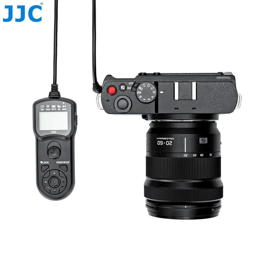 JJC Wireless Timer Remote Control Shutter Release for Panasonic Lumix S9 G100D - Image 4 of 4