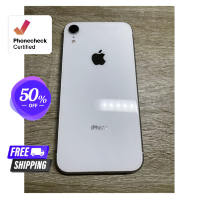 Apple iPhone XR 64GB Unlocked - Verizon AT&T T-Mobile - Black, Red, Blue