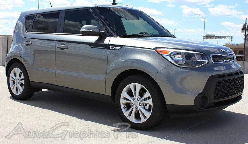 Body Stripes Decals ENSOUL PRO Vinyl Graphics fits 2014-2019 Kia Soul by AGP — 第 4/4 张图片