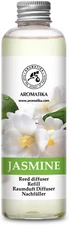 Jasmine Essential Oil 200Ml - Natural Reed Diffuser Refill for Long-Lasting Frag