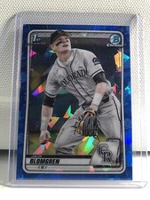 2020 Bowman Draft Sapphire Jack Blomgren 1st Bowman #BD-162 Rockies PWE