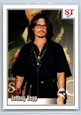 JOHNNY DEPP  -  Pirates of Caribbean  2007 Spotlight Tribute Celebrity Card (2)