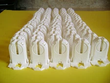 80x Leviton 13661-SNP Non-Shunt Lamp Holder T8/T12 LED Fluorescent Bi-Pin Socket