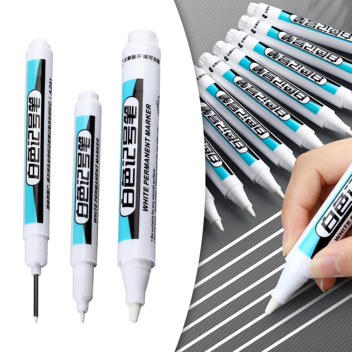 White marker paint pen marking tool furniture wall woodworking