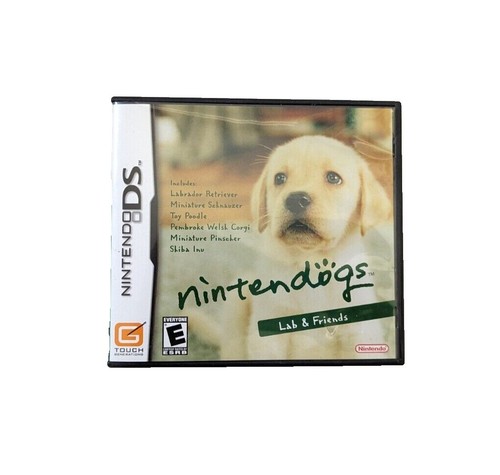 Rare Nintendo DS Nintendogs poster 22x28