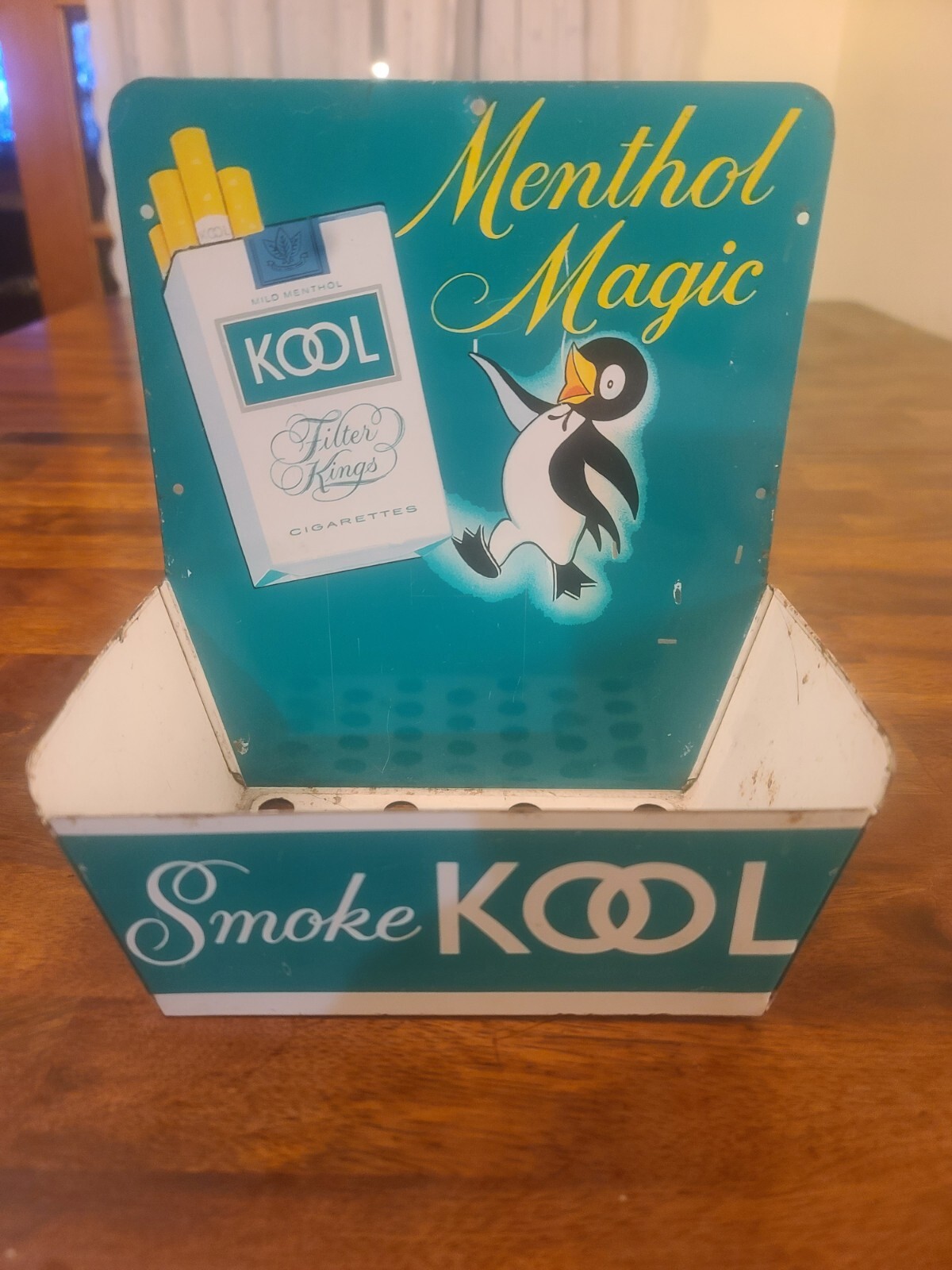 Kool Menthol Magic Smoke Kool Match Holder Cigarette Advertising Willie ...