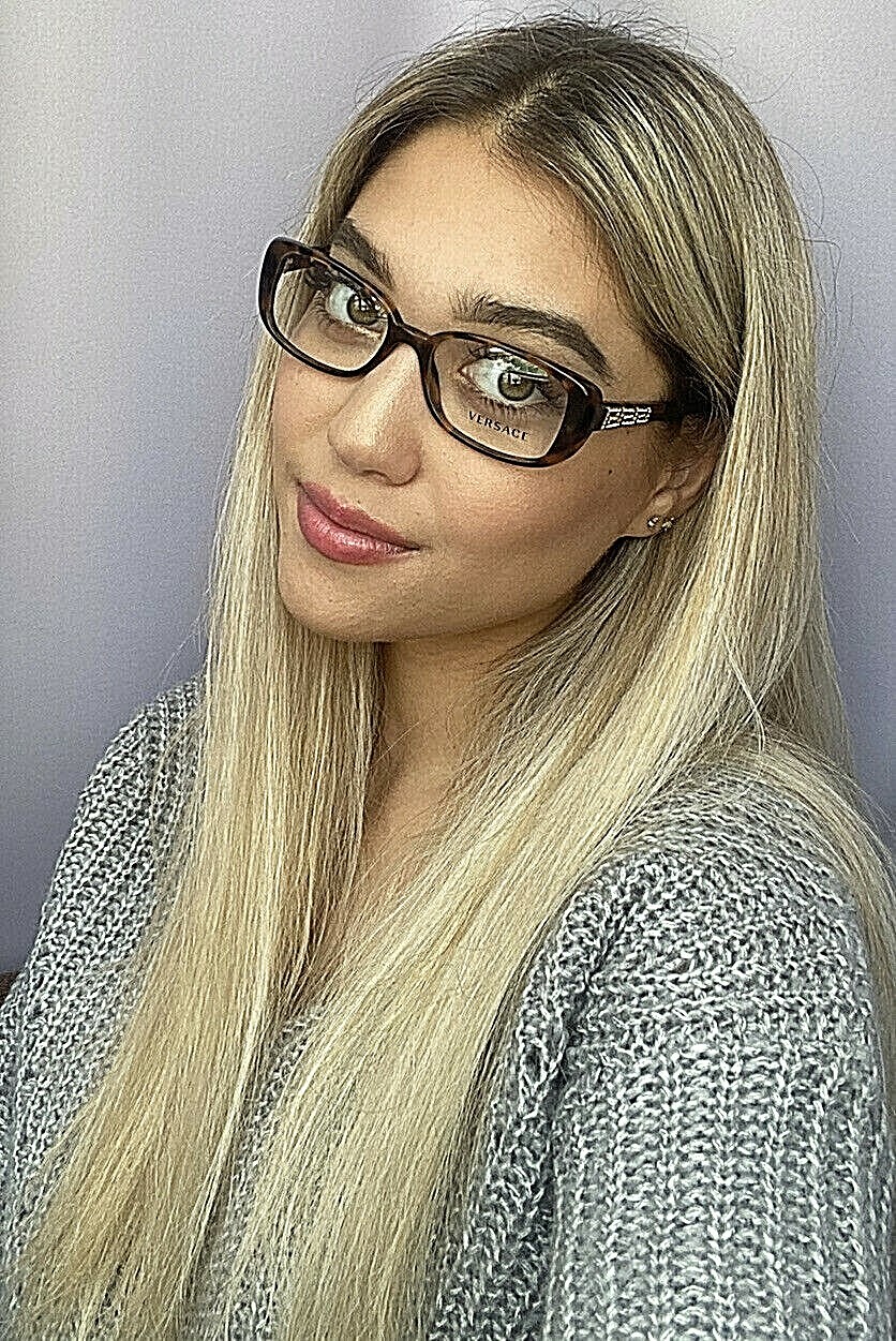 Authentic Versace Mod. 3178-B Tortoise 51mm Women's Eyeglasses Frame Italy #8 thumbnail 9