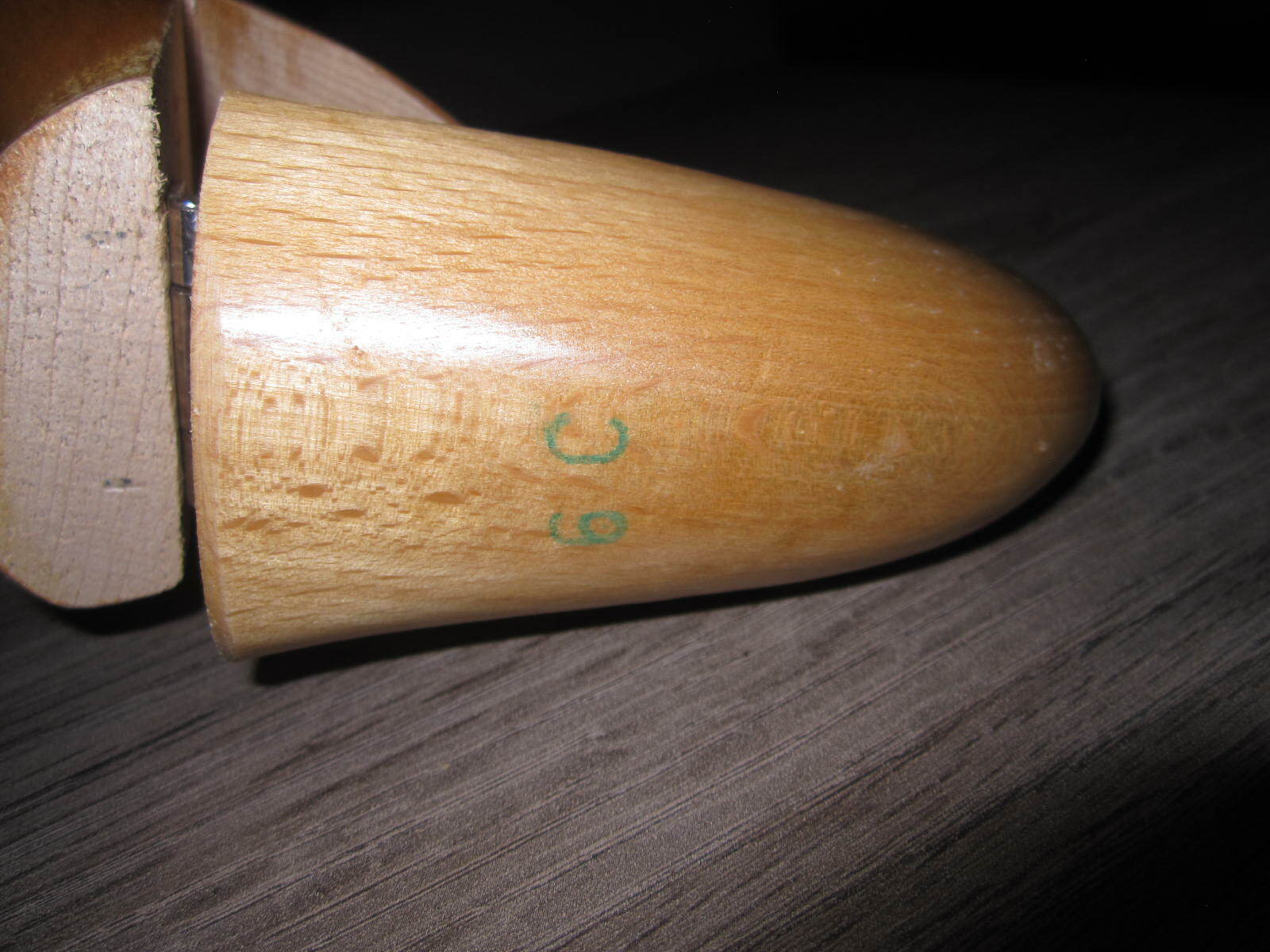 Vtg Abercrombie & Fitch D. Mackay adjustable wooden shoe trees, ladies' size 6C