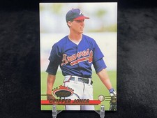 CHIPPER JONES 1993 TOPPS STADIUM CLUB BASEBALL #638 BASE CARD / ATLANTA BRAVES