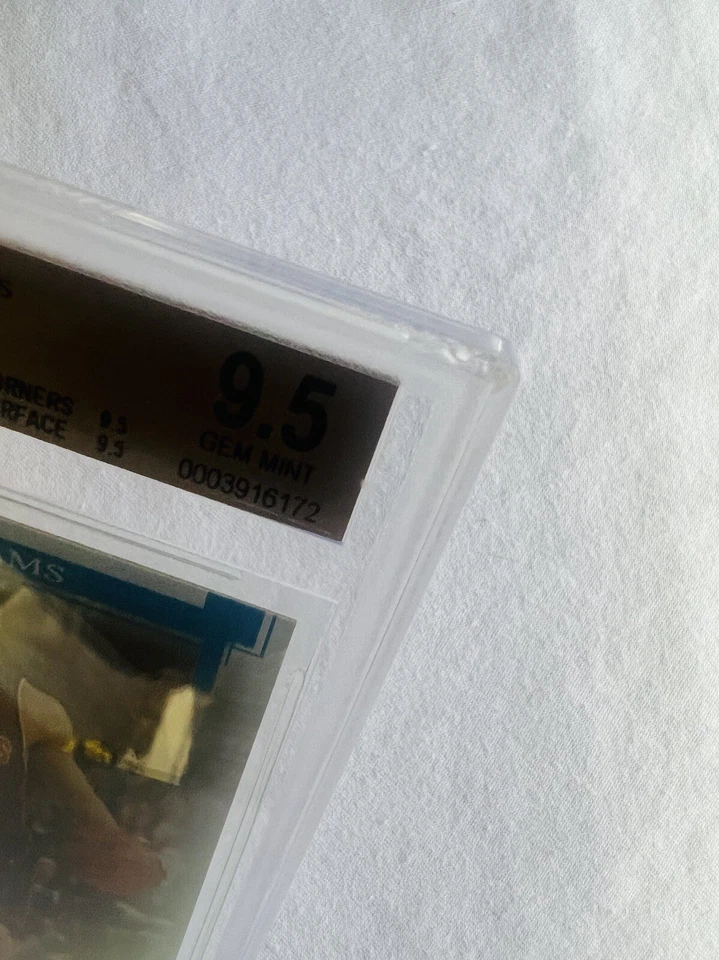 Sage Hit #5 Deron Williams University of Illinois Beckett 2005 9,5 gema como nueva Foto 3 de 4