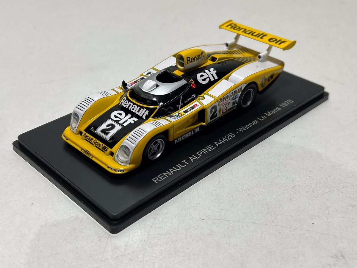 サーキットの狼 1/28 ルノーアルピーヌ A442B NITTO ルノーアルピーヌ