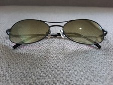 Kenneth Cole Vintage Sunglasses Model OH-VALI Color 300 Gunmetal Gold Lenses