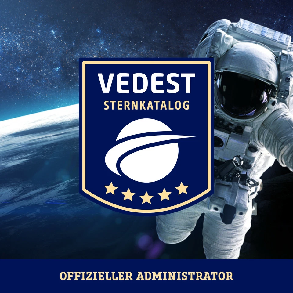 Taufgeschenk mit Namen - Geschenke zur Taufe, Geburt | Sterntaufe für Junge Baby - Bild 4 von 4