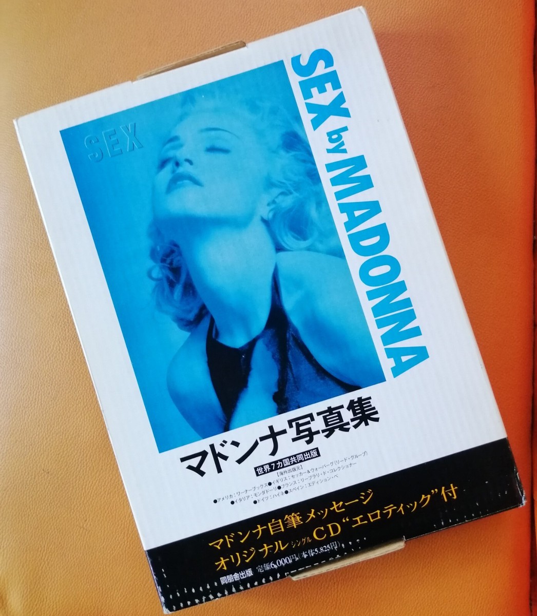【CD付】マドンナ公式写真集日本版Madonna SEX Girlie Show CD付】マドンナ公式写真集日本版Madonna SEX Girlie Show CD付