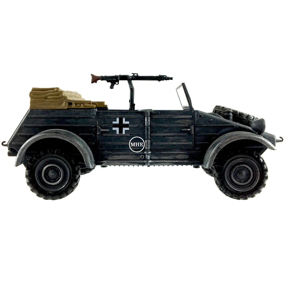 1:18 21st Century Toys Ultimate Soldier WWII German Army Type 82 Kubelwagen - Image 3 of 4