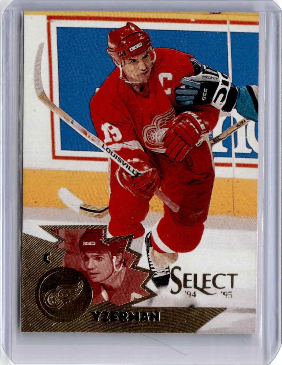 1994-95 Select Hockey Card Steve Yzerman Detroit Red Wings #35 | eBay