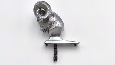 HOOD ORNAMENT RAM CHARGER DODGE CHRYSLER 1981-1993 EMBLEM PLYMOUTH TRAIL DUSTER