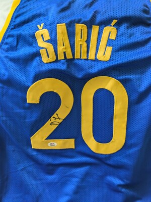 Dario Saric signed jersey PSA/DNA Golden State Warriors
