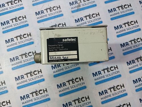 SAFETEC SDS-48 RAUCHMELDERANLAGE S/NO:2300.6254 SDS02.30A - Bild 5 von 7