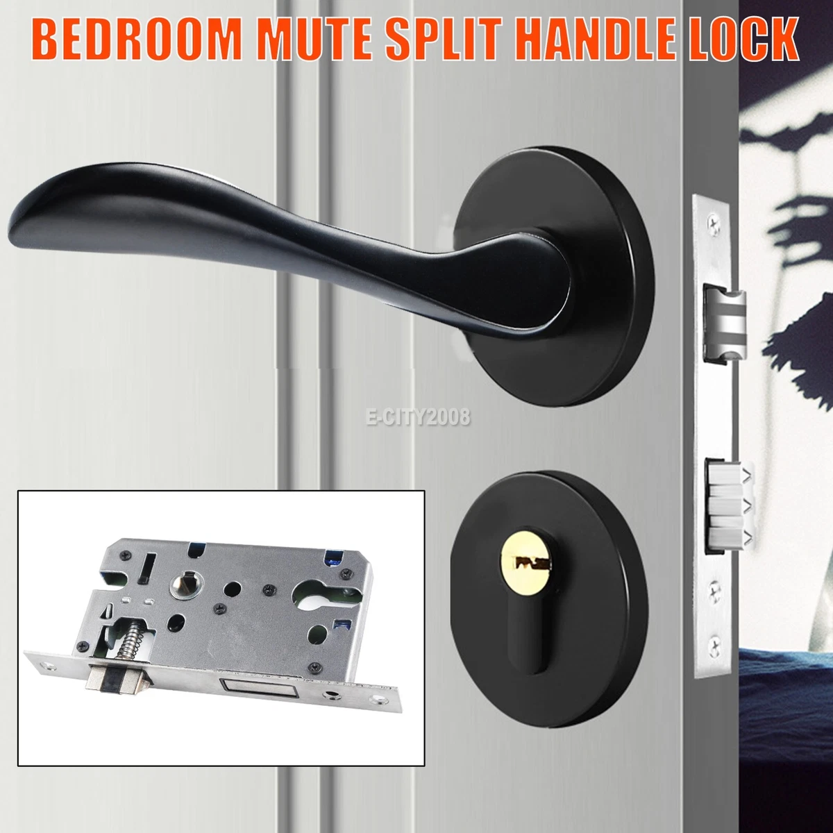 Interior door handle 2025 with key lock