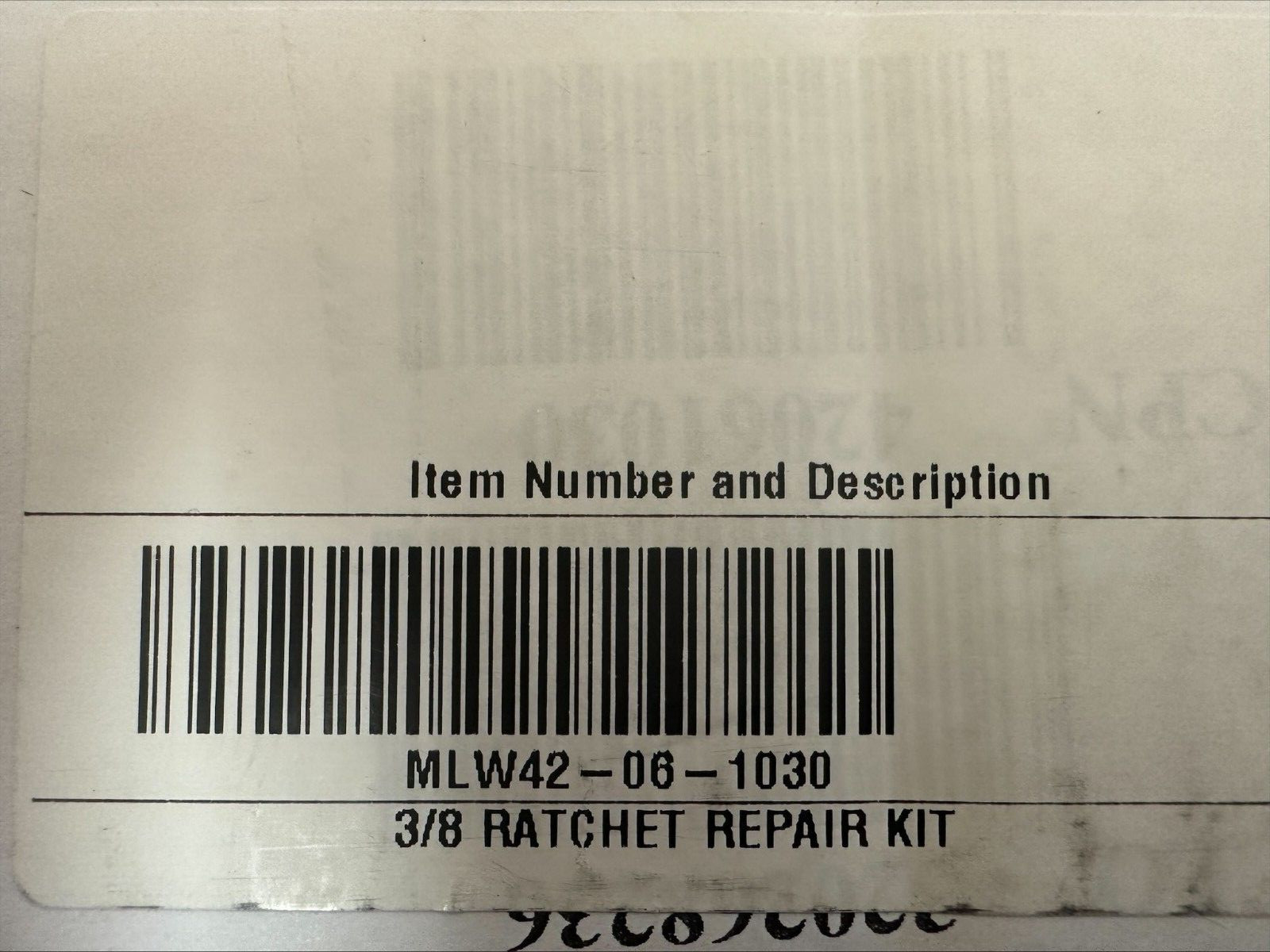 3/8" Anvil Service Kit MILWAUKEE TOOL 42-06-1030