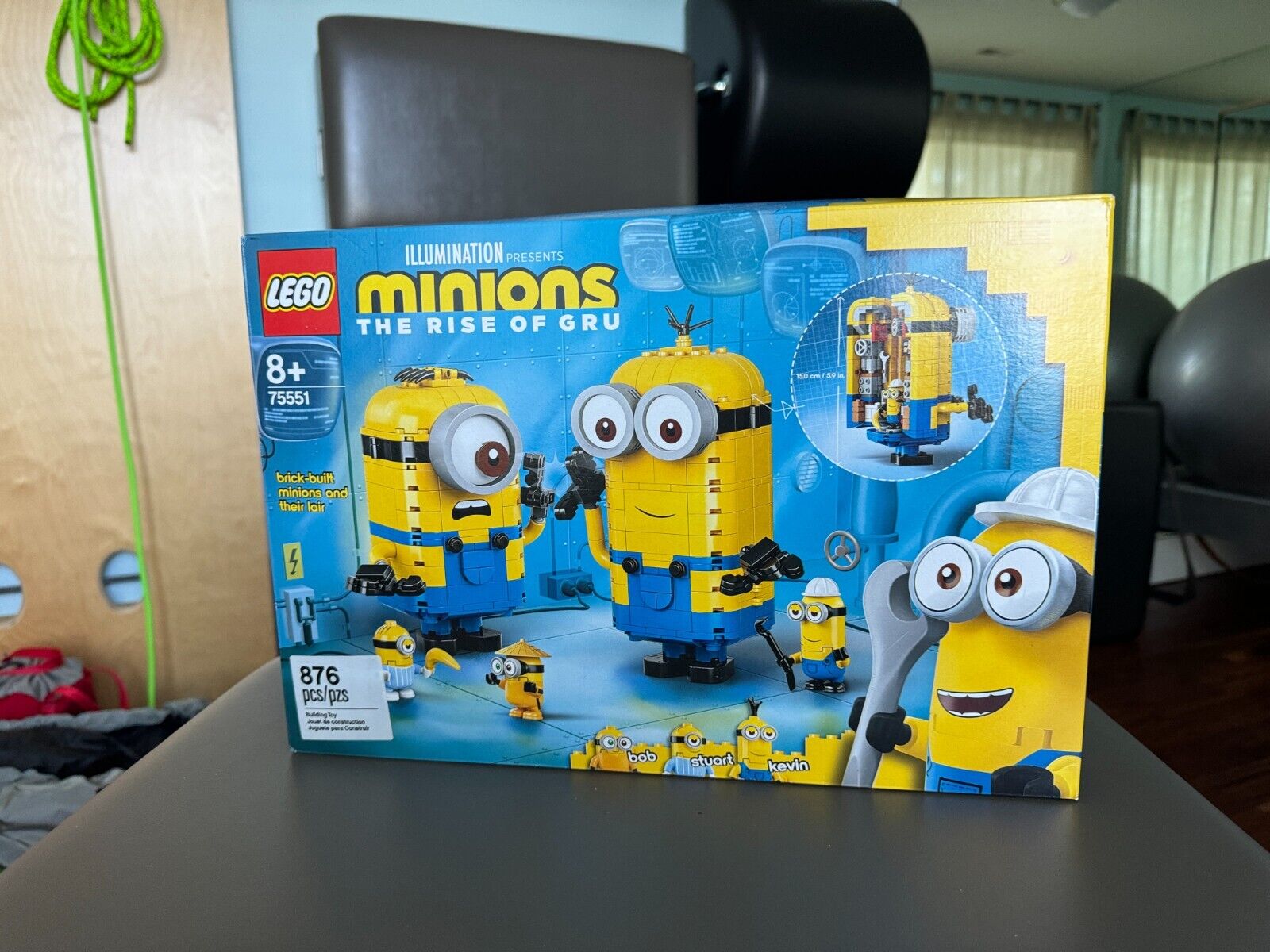 LEGO Minions: Brick-built Minions and their Lair (75551). New / Unopened