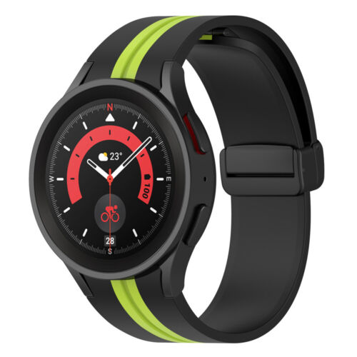 Silicone Strap Band For Samsung Galaxy Watch 6 5 4 5Pro 4Classic 6Classic - Picture 1 of 32
