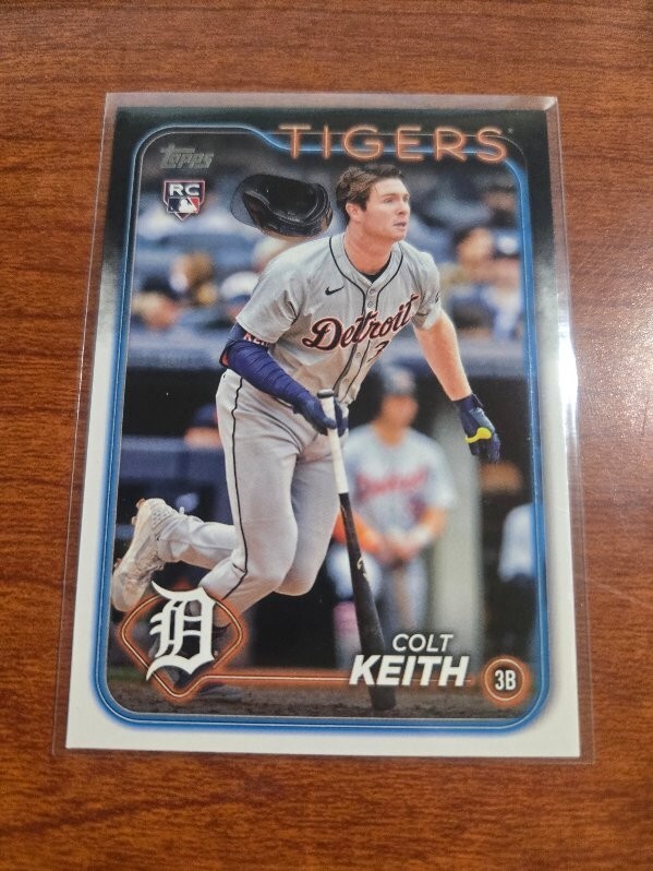 2024 Topps Update Series - #US73 Colt Keith (RC) - Detroit Tigers Rookie Card