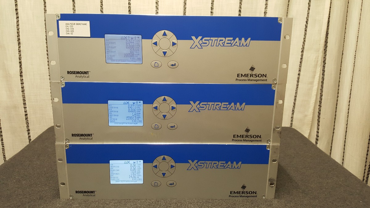 1* EMERSON X-stream ROSEMOUNT XEGP-IR IR eH2S eO2 (CO2 CH4 O2 H2S