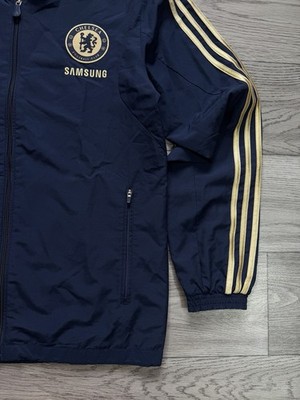 CHELSEA FC 2012 2013 FOOTBALL SOCCER TRACK JACKET MENS SIZE S 36