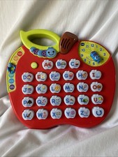 Vtech ABC Learning Apple Interactive Educational Toy. Works Perfectly. READ