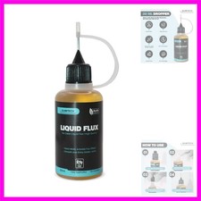 Liquid Solder Flux Dropper 30 ml/1 Oz. I RMA Liquid Solder Flux I Soldering F...