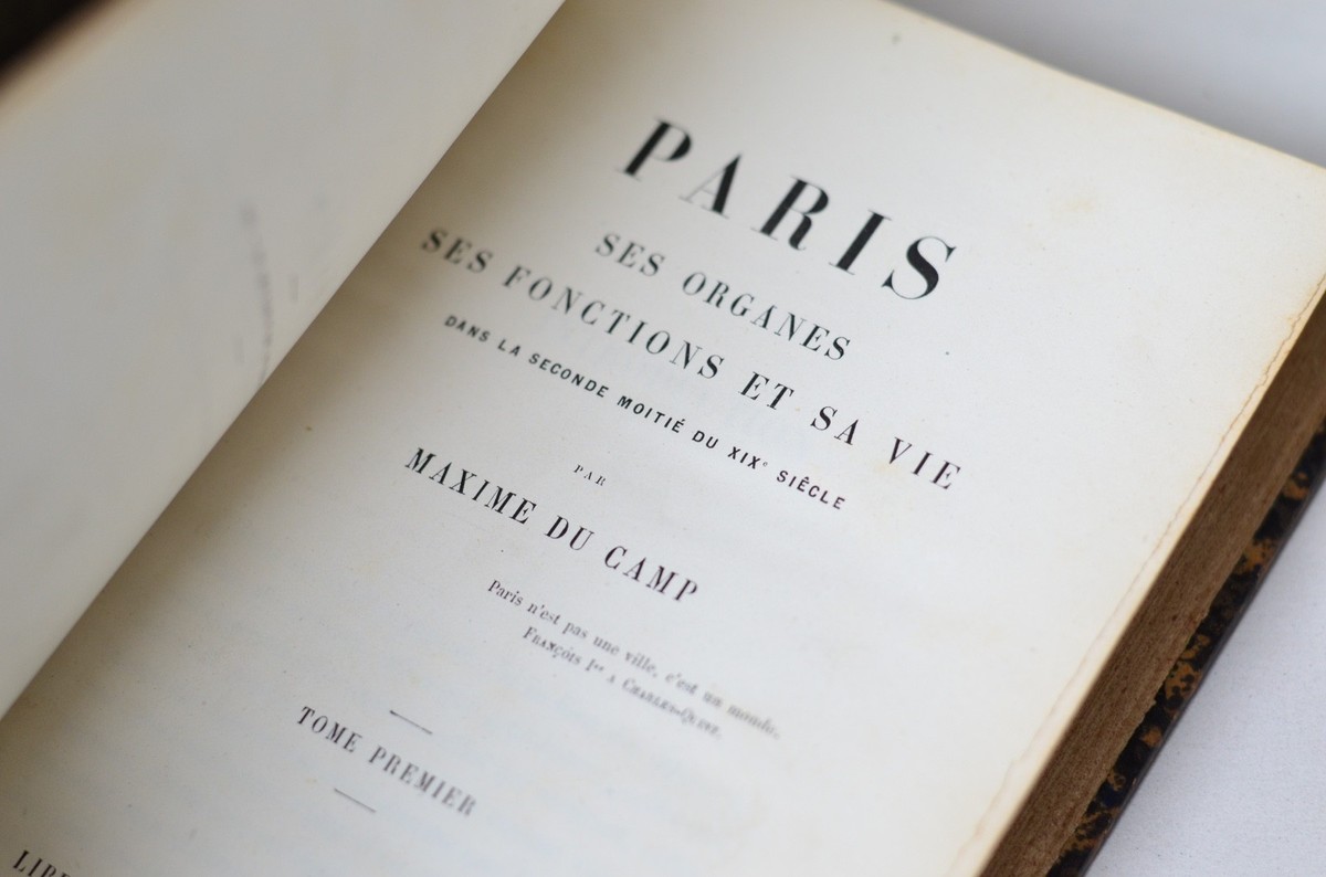 First Edition Paris, Ses Organes, Ses Fonctions et Sa Vie by