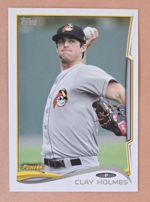 Clay Holmes 2014 Topps Pro Debut Prospect Card #215