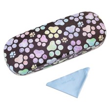 Hard Shell Eyeglasses Case, Protective Reading Glasses Case, PU Leather Eyegl...