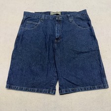 NWT Wrangler Authentic Carpenter Light Denim Jean Shorts 10ZM4S0RS Size 38