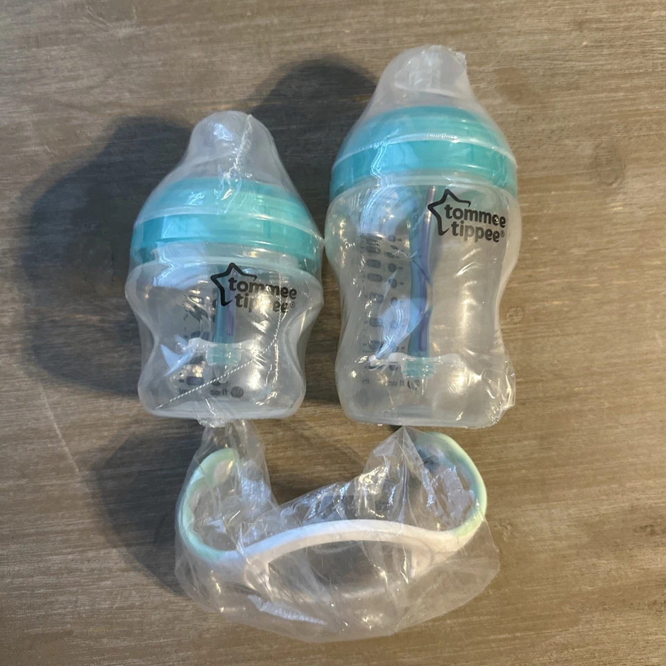 Tommee Tippee Lot Of 2 Baby Bottles (1) 5oz, (1) 9oz Anti-colic+ New Sealed - Image 2 of 3