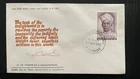 India 1967 Dr. S. Radhakrishnan President of India 15p Stamp FDC Bombay Cancel