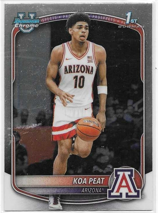 2025-26 Bowman Chrome Prospect 1st Koa Peat Arizona/Suns F #BCP-3
