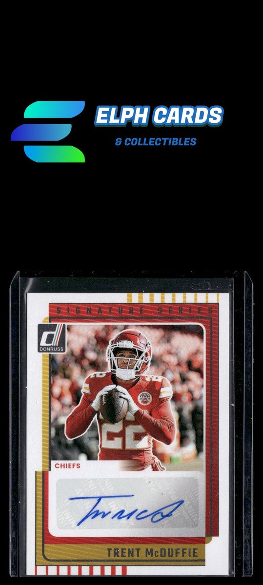2025 Donruss #SS-TME Trent McDuffie Signature Series | eBay