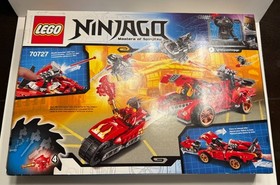 LEGO NINJAGO: X-1 Ninja Charger (70727) w/ Box, instructions, and minifugres