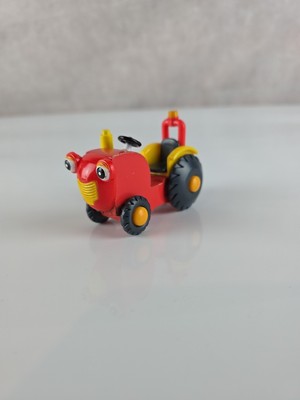 Traktor Tom Wooden Wheezy The Little Red Tractor Vehicle, passend für Brio Train Track 